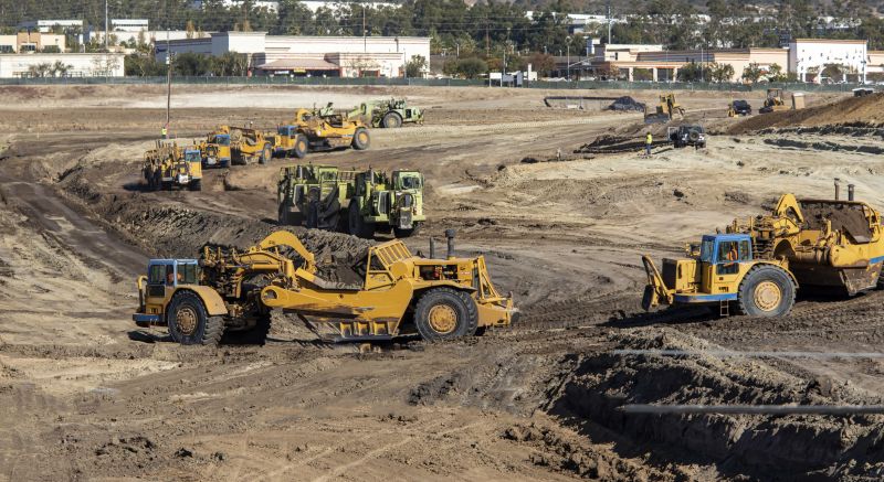 Soil leveling equipment